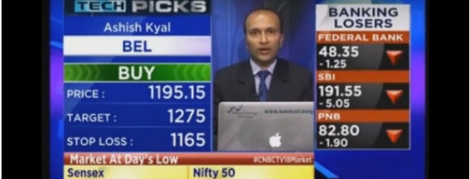 Tech Picks YES Bank, BEL, UPL, Britannia by Ashish Kyal on CNBC TV18